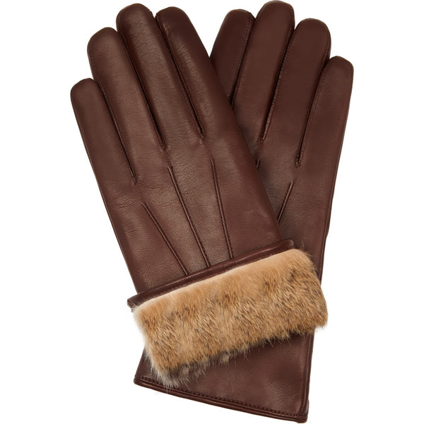 Fratelli - Futter Lederhandschuhe – mit Italien in Damen Handgefertigt Orsini® Braun