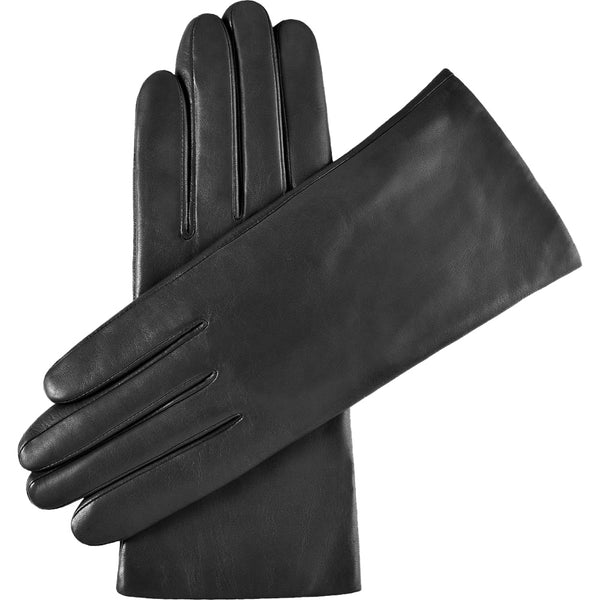 Lederhandschuhe Schwarz Italien Handgefertigt in Fratelli – - Damen Orsini® Kaschmir